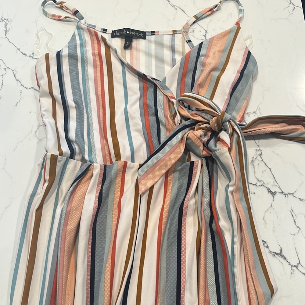 Striped jumpsuit